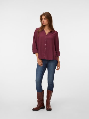 Vero Moda Hemd in Bordeaux