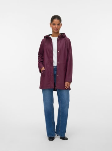Vero Moda Płaszcz przeciwdeszczowy w kolorze fioletowym