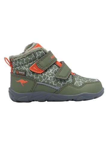 Kangaroos Sneakers "Norda Mid V" in Khaki/ Orange