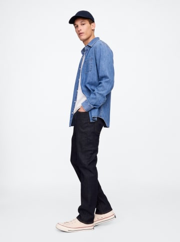 GAP Spijkerbroek - straight fit - donkerblauw