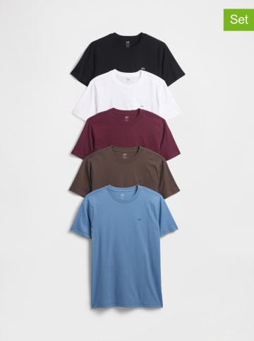GAP 5-delige set: shirts meerkleurig