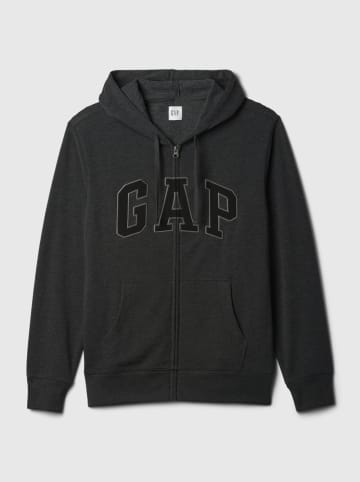 GAP Sweatjacke in Anthrazit