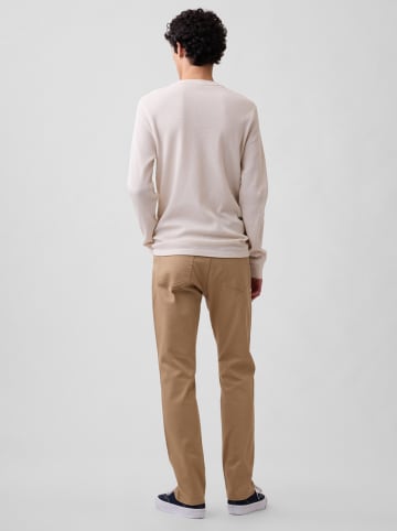 GAP Dżinsy - Slim fit - w kolorze beżowym