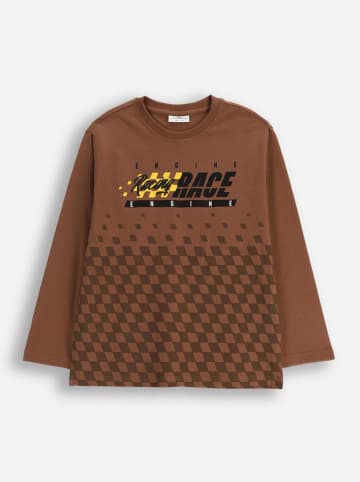 Coccodrillo Longsleeve in Hellbraun