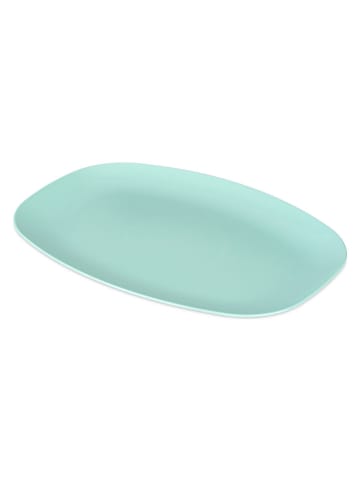 koziol Tablett in Türkis - (L)30 x (B)22 cm