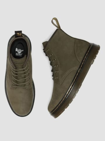Dr. Martens Leren boots "Brookline Chukka" kaki
