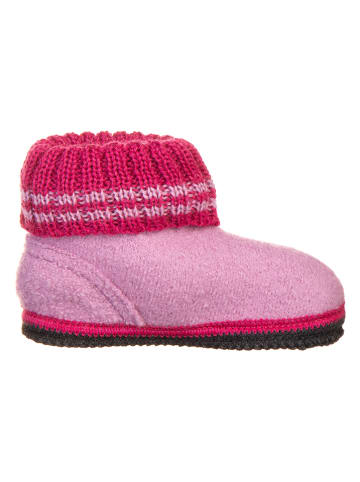 kitz-pichler Hüttenschuhe "Kauns" in Rosa