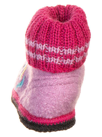 kitz-pichler Hüttenschuhe "Kauns" in Rosa
