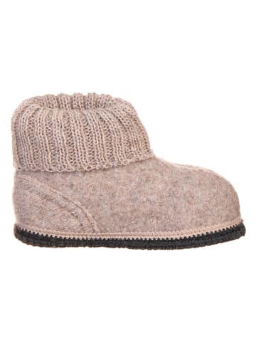 kitz-pichler Hüttenschuhe "Kauns" in Beige