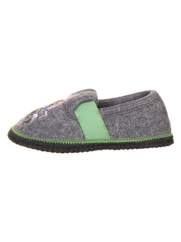 Pantoffels "Bobby Fußballer" grijs