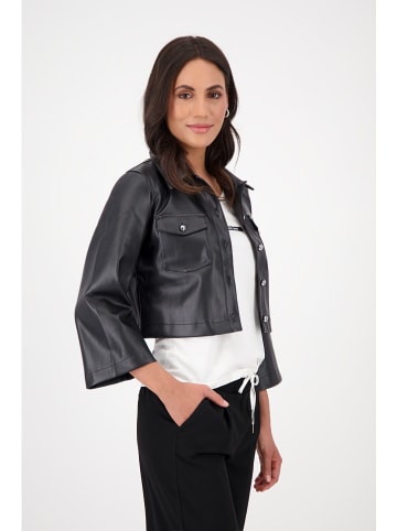 monari Kunstlederjacke in Schwarz