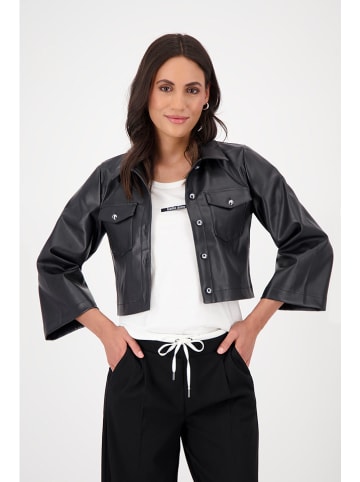 monari Kunstlederjacke in Schwarz