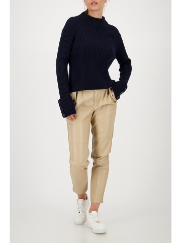 monari Kunstlederhose in Beige