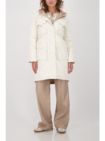 monari Wende-Parka in Weiß/ Taupe