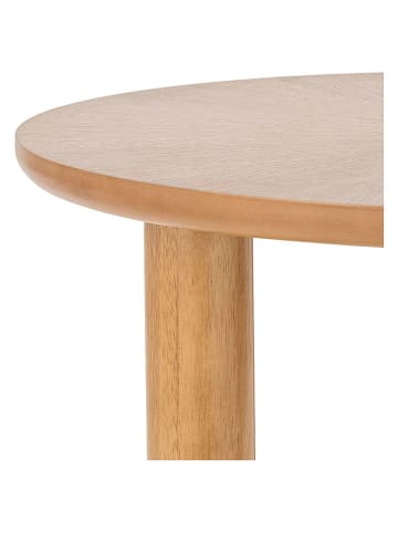 Bloomingville Couchtisch "Noma" in Hellbraun - (H)50 x Ø 60 cm