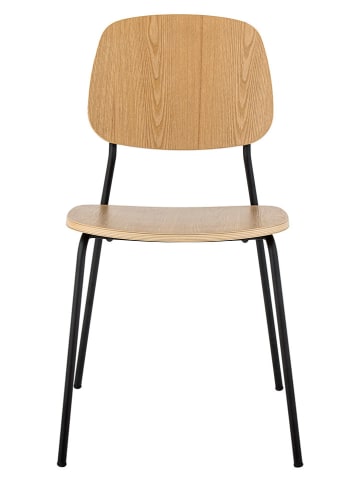 Bloomingville Eetkamerstoel "Monza" lichtbruin - (B)45 x (H)83 x (D)52 cm