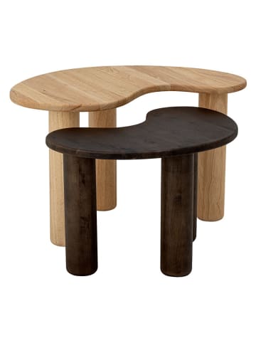 Bloomingville Salontafel "Luppa" beige - (B)65 x (H)40 x (D)44 cm