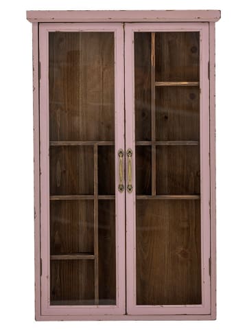 Bloomingville Wandkast "Hazem" lichtroze - (B)50 x (H)80 x (D)14 cm