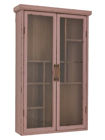 Bloomingville Wandkast "Hazem" lichtroze - (B)50 x (H)80 x (D)14 cm