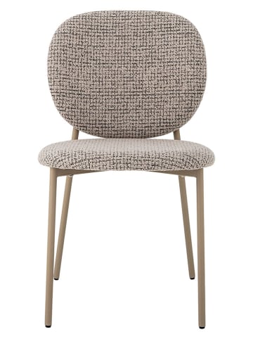 Bloomingville Esszimmerstuhl "Percey" in Beige - (B)56 x (H)82 x (T)47 cm