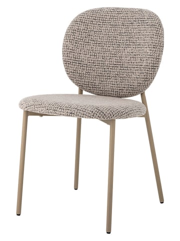Bloomingville Esszimmerstuhl "Percey" in Beige - (B)56 x (H)82 x (T)47 cm