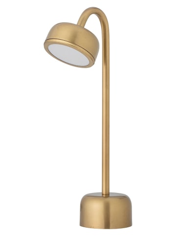 Bloomingville Lampa stołowa LED "Nico" w kolorze złotym - KEE D (A do G)