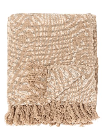 Bloomingville Wohndecke ''Okapi'' in Beige - (L)160 x (B)130 cm