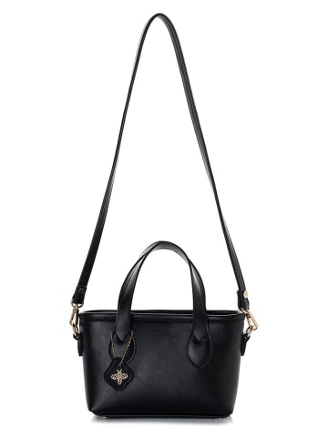 Lucky Bees Henkeltasche in Schwarz - (B)27 x (H)15 x (T)10 cm