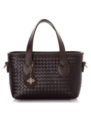 Lucky Bees Henkeltasche in Braun - (B)27 x (H)15 x (T)10 cm