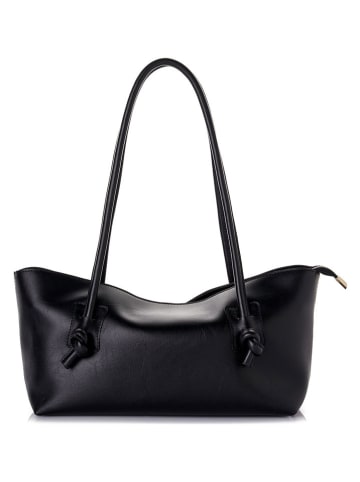 Lucky Bees Schultertasche in Schwarz - (B)38 x (H)18 x (T)14 cm