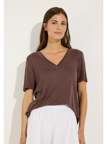 More & More Shirt in Braun