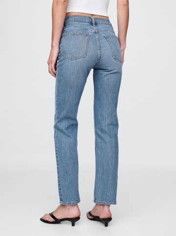 GAP Dżinsy - Straight fit - w kolorze błękitnym