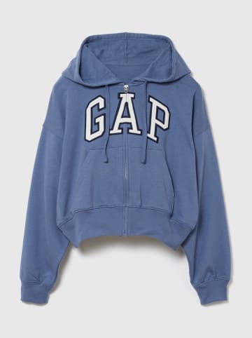 Sweatvest blauw
