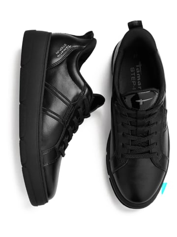 Tamaris Leren sneakers zwart