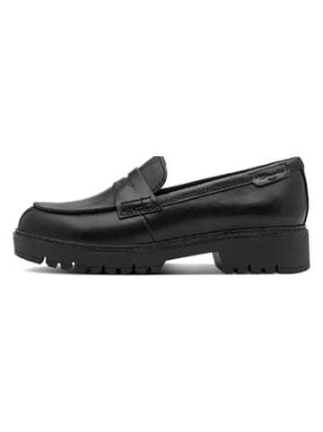 Tamaris Leren mocassins zwart
