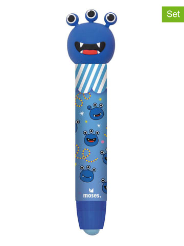 moses. Długopisy (2 szt.) "Monster" (produkt niespodzianka)