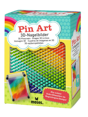 moses. 3D-Nagelbilde "Regenbogen" in Bunt - ab 3 Jahren