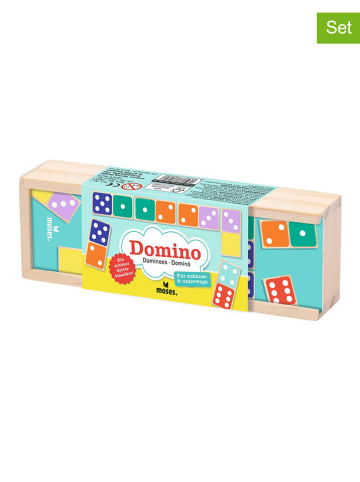 moses. 2er-Set: Legespiele "Domino" - ab 4 Jahren