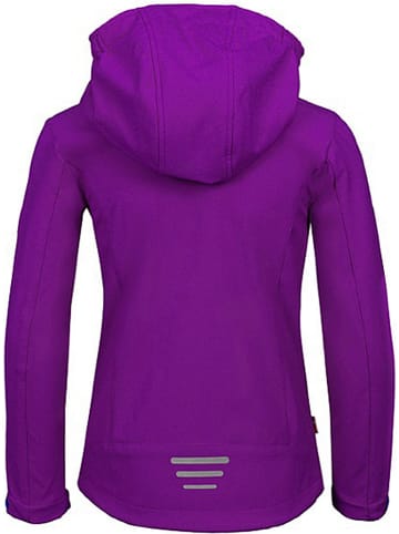 Trollkids Softshelljacke "Oslofjord" in Lila/ Blau