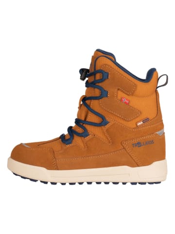 Trollkids Winterboots "Finnmark" in Hellbraun