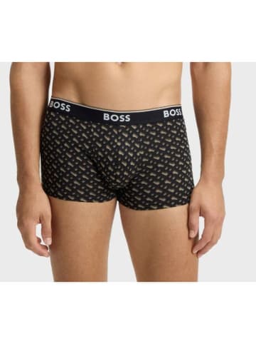 Hugo Boss Underwear Bokserki (3 pary) w kolorze oliwkowo-czarnym