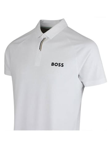 Hugo Boss Underwear Poloshirt in Weiß