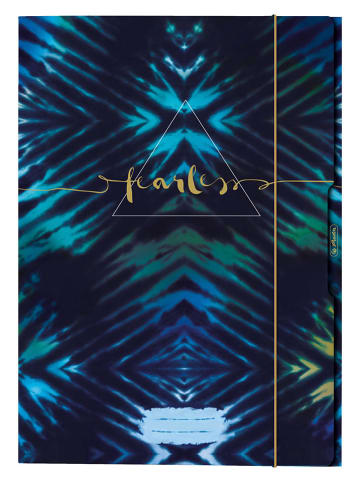 Herlitz Map ''New Fearless'' donkerblauw - DIN A3