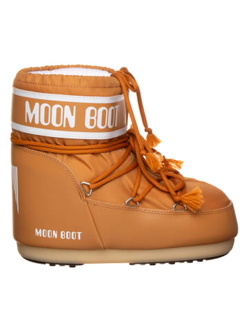 Moon Boot Botki zimowe "Icon" w kolorze jasnobrązowym