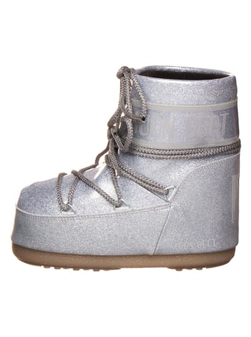 Moon Boot Winterboots "Icon" zilverkleurig