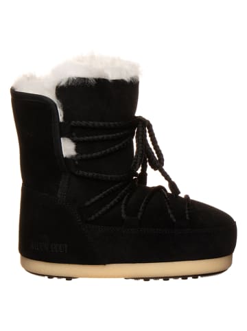 Moon Boot Leren winterboots "EVX" zwart
