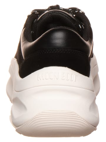 Moon Boot Leren sneakers "Moon247 City" zwart