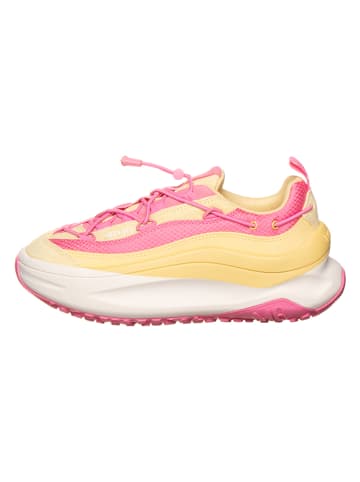 Moon Boot Leren sneakers "Moon247 Xlace" geel/roze