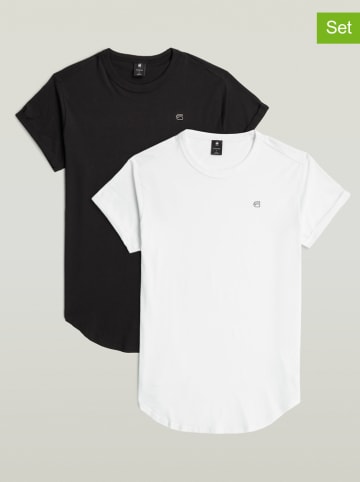 G-Star 2-delige set: shirts wit/zwart