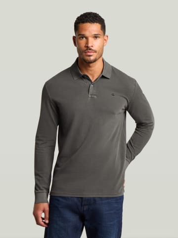 G-Star Pololongsleeve grijs